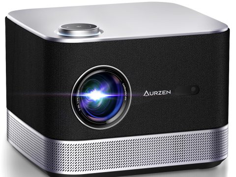 AURZEN BOOM 3: 4K Supported All-in-One Smart Projector