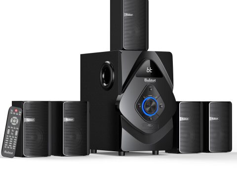 Bobtot Wireless Rear Satellite Speakers - 800W Surround Sound System