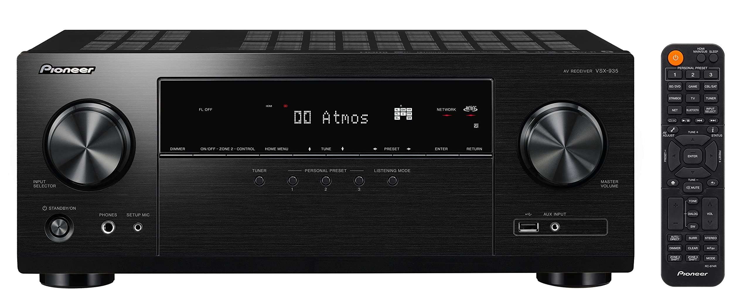 Pioneer introduces the 7.2 Channel Network AV Receiver