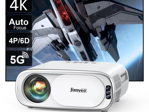 Brand's Auto Focus+Auto Lens Cap: WiFi 6 & Bluetooth 4K Projector