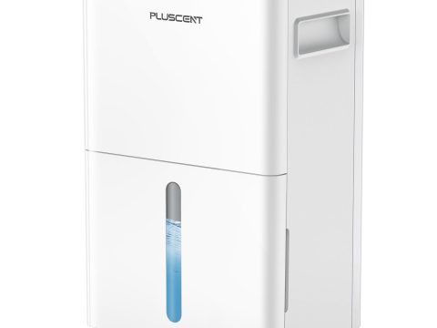 PLUSCENT 21 Pints Quiet Dehumidifier for Basement, Large Room, Bedroom