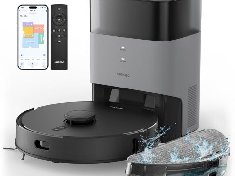 AIRROBO T20+: Self-Emptying Robot Vacuum and Mop with Home Mapping