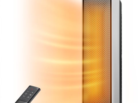 Dreo Space Heater: Fast Portable Room Heater with Remote and Thermostat