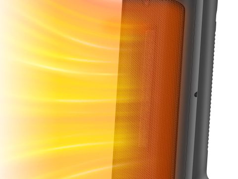 PELONIS Portable Space Heater: Quiet, Oscillating, and Safe for Indoor Use