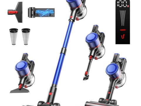 Fieety Cordless Vacuum Cleaner: Powerful, Long-lasting, and Versatile Cleaning Solution