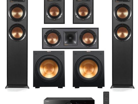 Klipsch Reference 5.2 Home Theater System Bundle with AVENTAGE RX-A2A