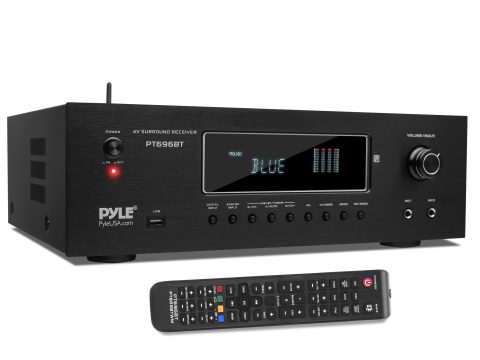Pyle 1000W Bluetooth Home Theater Receiver - Black