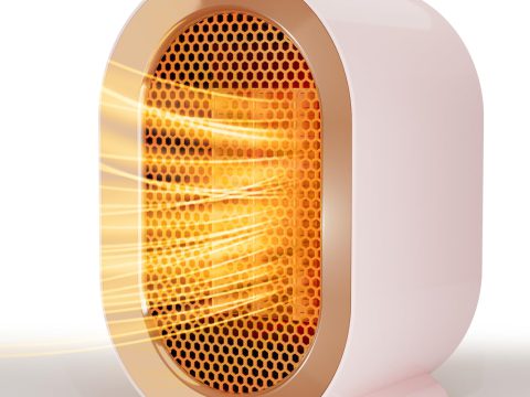 QQT Electric Space Heater: Portable, Efficient Indoor Heater with Safety Features