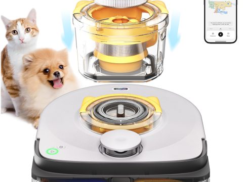 UBPET V10: Most Powerful Suction Robot Vacuum for Pet Hair