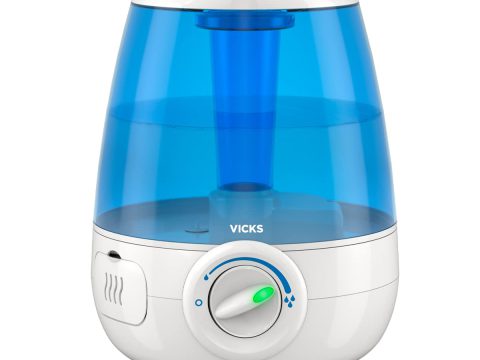 Vicks Filter-Free Ultrasonic Humidifier: #1 Pediatrician-Recommended Brand for Medium to Large Rooms