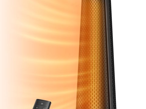 Dreo 30" Electric Space Heater with Remote and Adjustable Thermostat