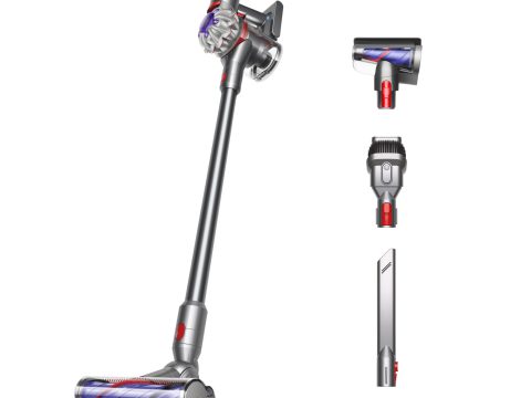 Dyson V8 Plus Cordless Vacuum in Silver/Nickel Finish
