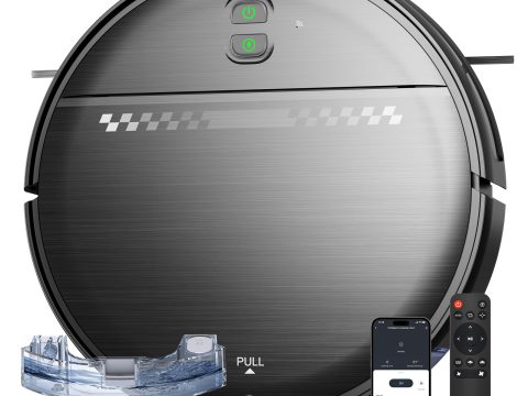 MANVN Robot Vacuum and Mop Combo for Hard Floors