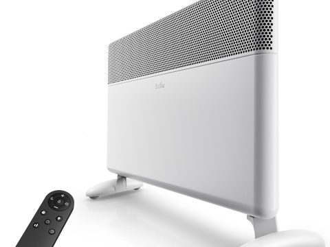 Ballu 1500W Convection Panel Heater with WiFi, Remote, and Thermostat