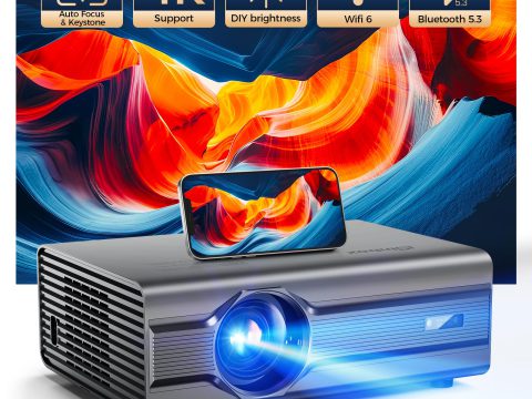 Brand Name: 4K WiFi 6 Outdoor Projector with 50% Zoom