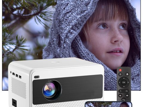 Brand Name: 4K WiFi Bluetooth Outdoor Smart Movie Projector