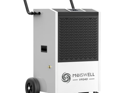 Moiswell 170 Pints Dehumidifier for Large Spaces Up to 7,500 Sq Ft