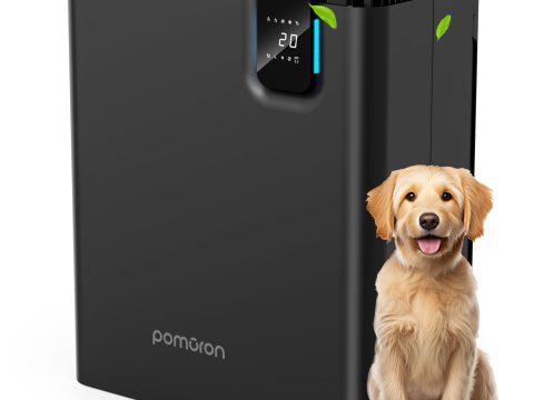 POMORON Air Purifier for Large Rooms with HEPA Filter