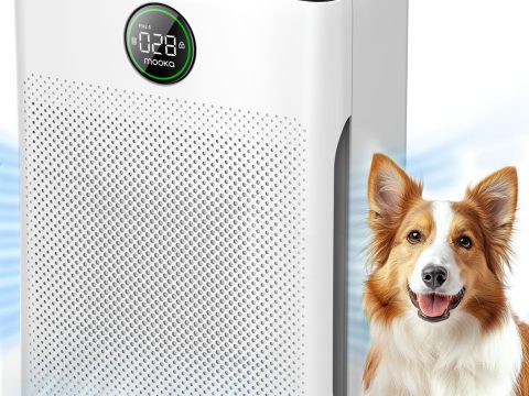 MOOKA Air Purifier for Large Rooms up to 2200 sq.ft.
