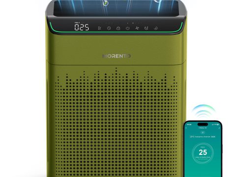 MORENTO Air Purifier for Large Rooms with Smart Features