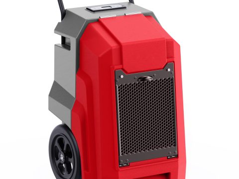 MOUNTO 180-Pint Portable Industrial Dehumidifier with Pump and Wheels