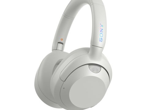 Sony ULT WEAR Noise Cancelling Over-Ear Headphones in Off White