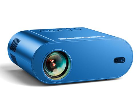 GooDee 4K Smart Projector with Wi-Fi, Bluetooth, and Google TV