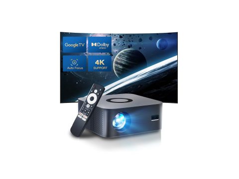 LynCast 4K Projector: Google TV, Dolby Audio, Smart Features