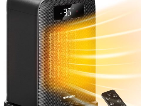 Morento Smart Wi-Fi Space Heater with Thermostat and Timer