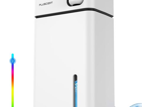 PLUSCENT Dehumidifier for Home, 1000 sq.ft, 88 OZ Tank