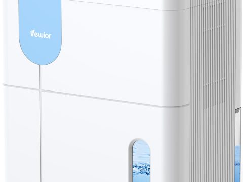VEWIOR 152 OZ Quiet Dehumidifier for Home and Basement