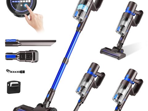KCLASO Cordless Vacuum: 550W, 45KPA, 45 Min Runtime