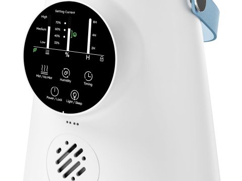 Everlasting Comfort 2.5L Quiet Cool Mist Humidifier for Home