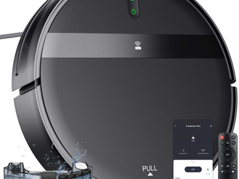 Kilgone Robot Vacuum Mop Combo 2300Pa for Pet Hair