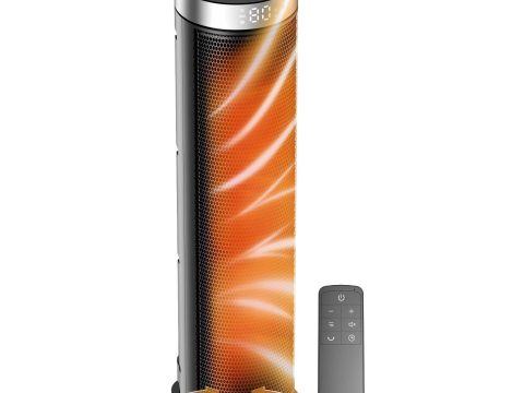 Brand Name: 70° Oscillating Tower Space Heater with Remote Control