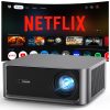 HAPPRUN 2500 Lumen 4K UHD Smart Projector with Dolby Audio