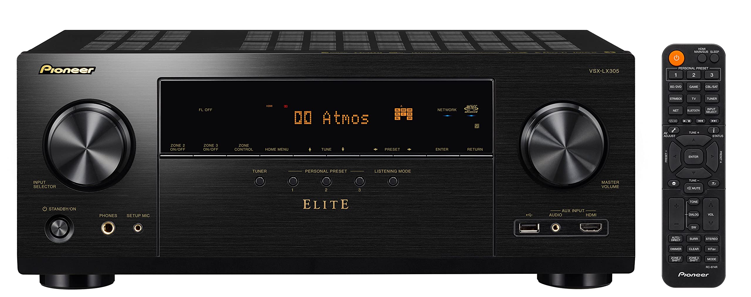 Pioneer VSX-LX305 9.2 Channel Network AV Receiver