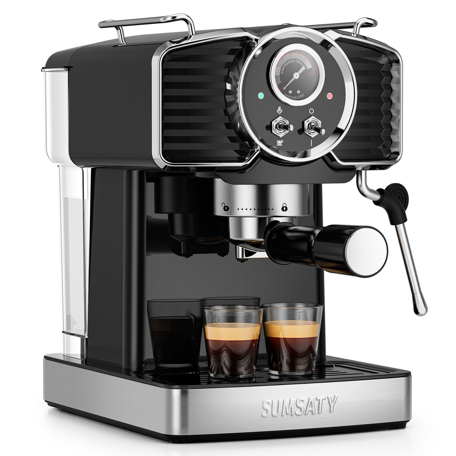 SUMSATY 20 Bar Espresso Machine with Milk Frother