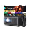Polaring A1 Projector: 1080P, 4K, 30000 Lumens, Built-in Apps