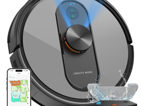 Brand Name: Self-Emptying 5000Pa Robot Vacuum with Mapping & Control