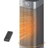 Gaiatop Portable Electric Space Heater with Remote and Thermostat