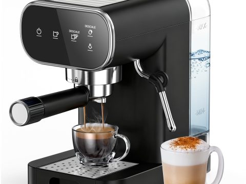 Horavie Espresso Machine: 20 Bar Touchscreen Home Coffee Maker