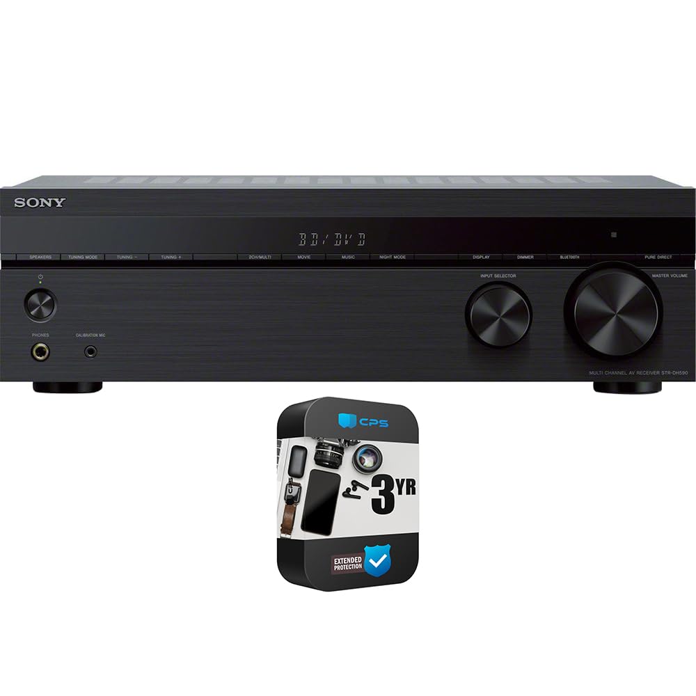 Sony STRDH590 5.2 Channel AV Receiver with Bluetooth Bundle