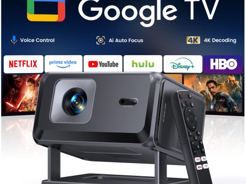 Smart Projector: 4K WiFi Mini Outdoor Short Throw Device