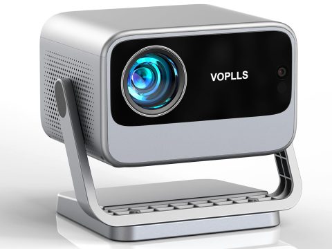 [3000 ANSI] 4K WiFi Bluetooth Projector with Dolby Audio