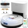 Bagotte Robot Vacuum: 6000Pa, Self-Emptying, Wi-Fi Control