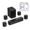 ULTIMEA 7.1ch Sound Bar with Dolby Atmos and Surround Speakers