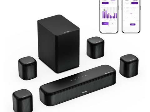 ULTIMEA 7.1ch Sound Bar with Dolby Atmos and Surround Speakers