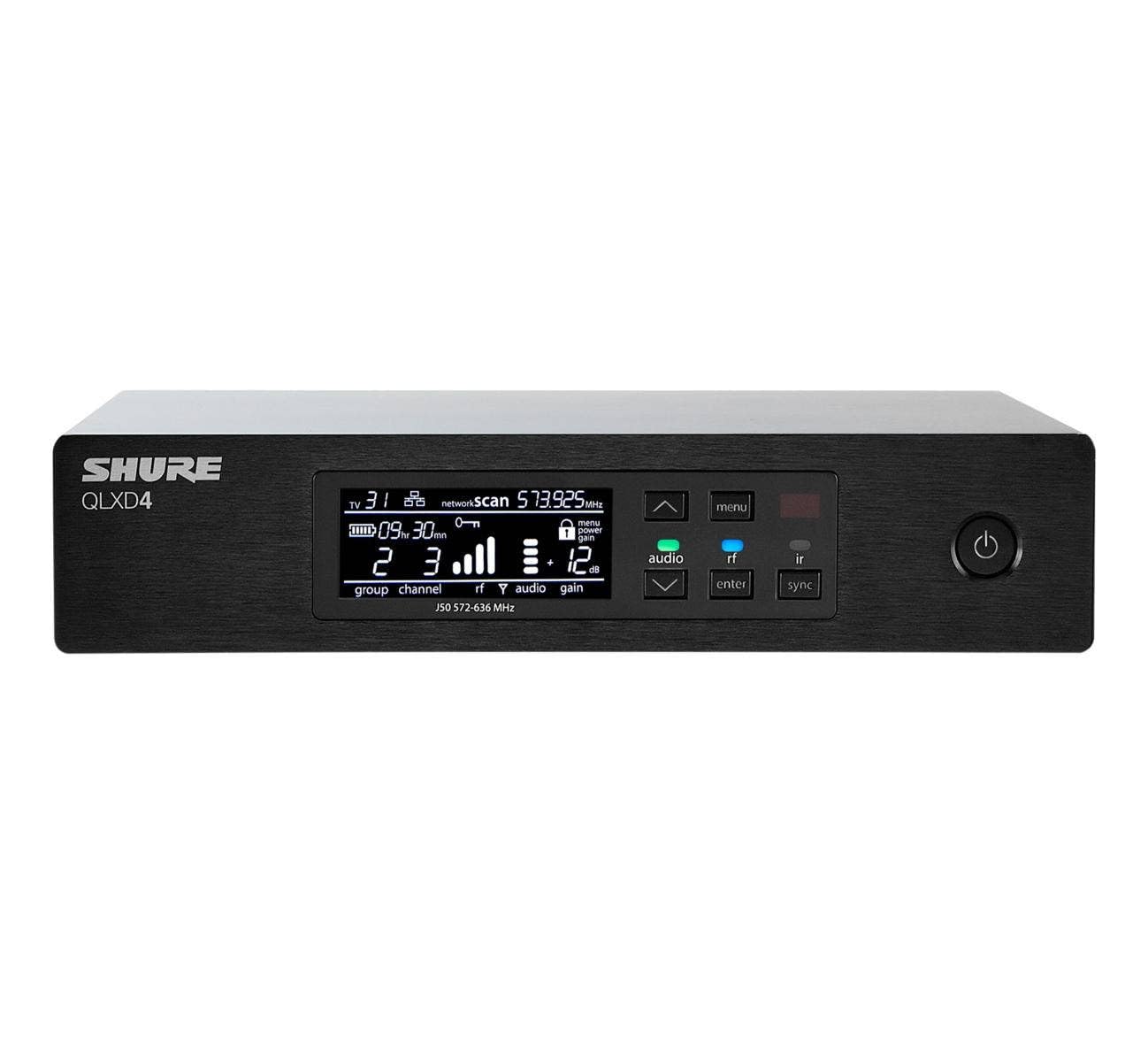 Shure QLXD4 Wireless Receiver - G50 Band