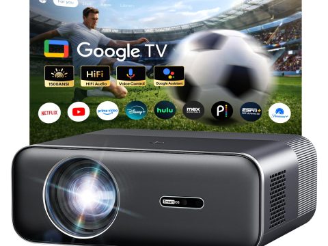 Boldever H1: 1500 ANSI 4K Smart Outdoor Projector with WiFi
